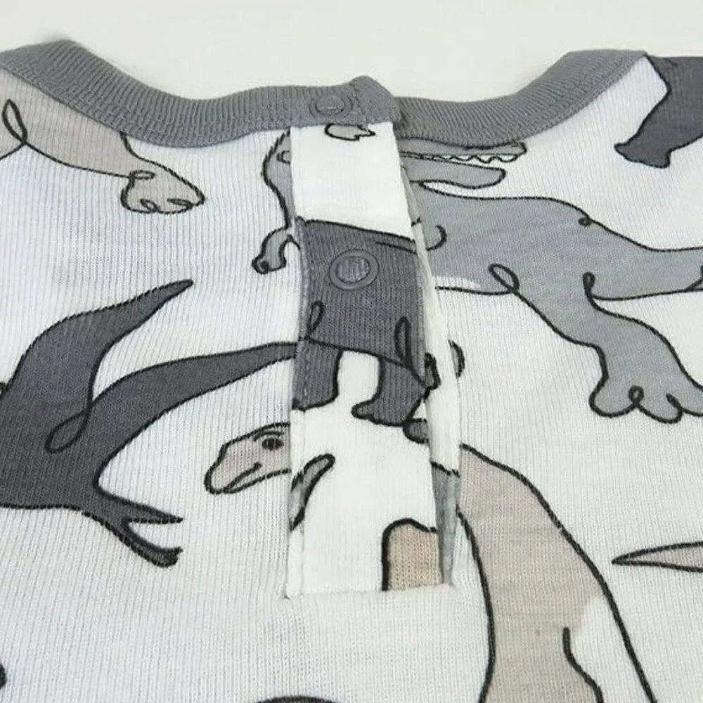New 2-Pack HonestBaby Boys 12 Months Short Sleeve Tank Organic Cotton Rompers